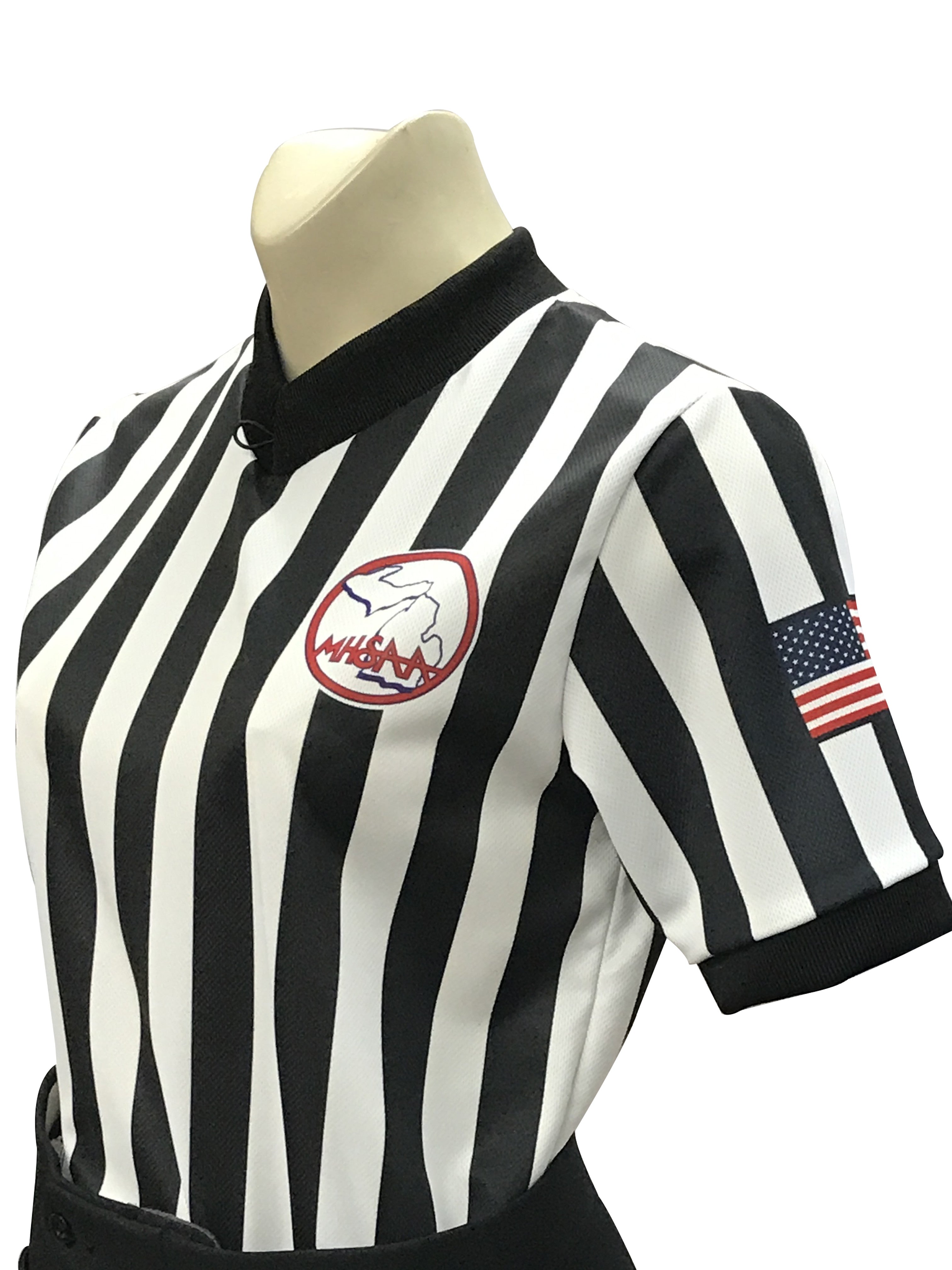 Smitty NCAA Women's Performance Mesh Basketball Referee Shirt - Men's Cut